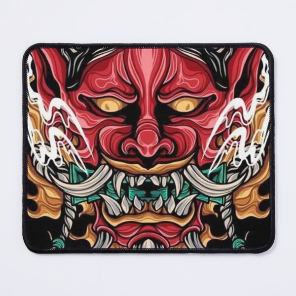 Item preview, Oni Mask Japanese Culture Art M ByTe designed and sold by Bubu World.
