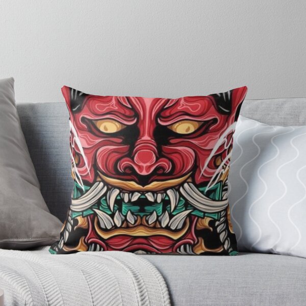 Item preview, Oni Mask Japanese Culture Art M ByTe designed and sold by Bubu World.