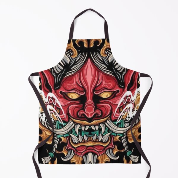 Item preview, Oni Mask Japanese Culture Art M ByTe designed and sold by Bubu World.