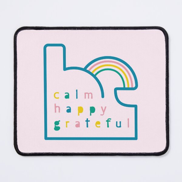 Item preview, Be Calm Be Happy Be Grateful. Typography design with rainbow  designed and sold by lents.