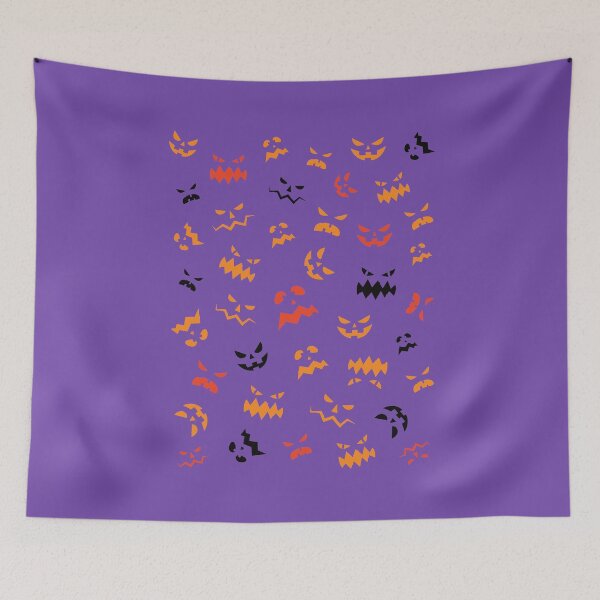 Item preview, Jack O Lantern Pumpkin Halloween Pattern  designed and sold by henrymencia.