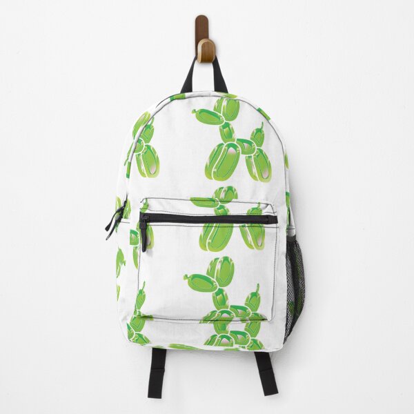 Item preview, Chrome Dog Balloon Lime on White designed and sold by lineartdesigns.