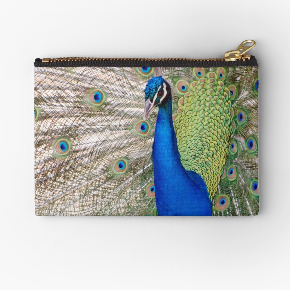 Peacock - Show Off Zipper Pouch
