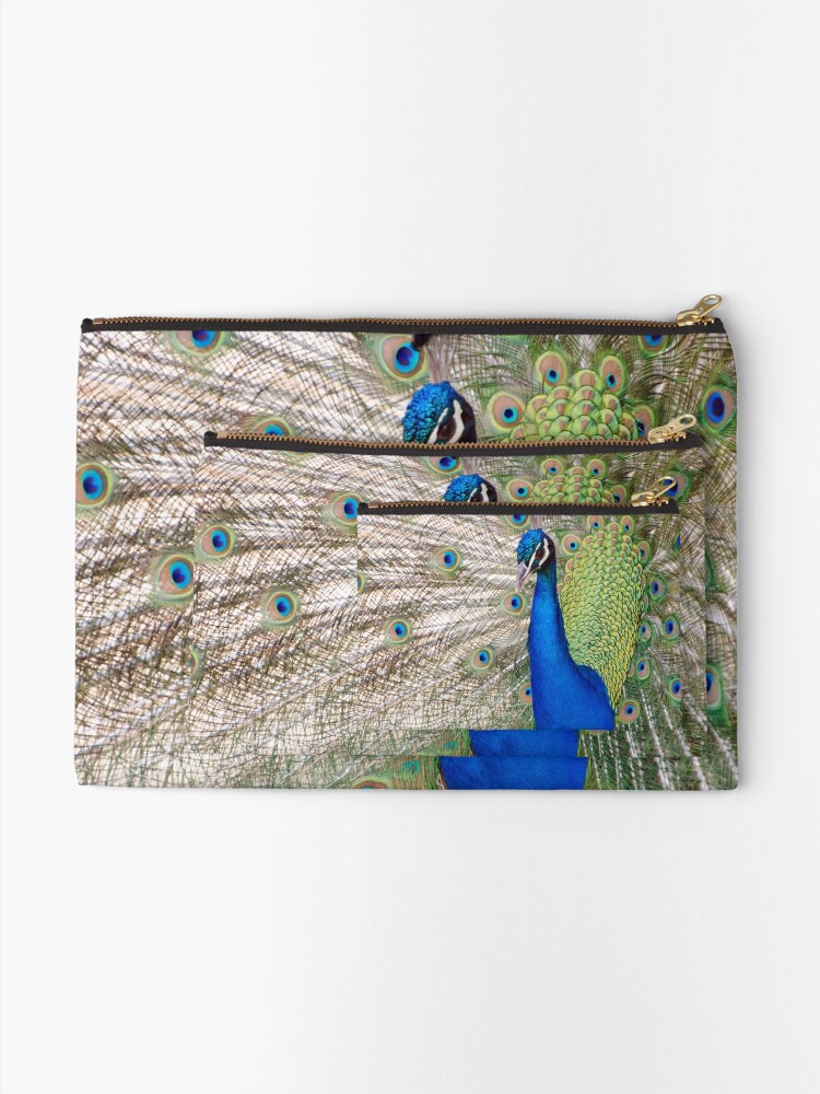 Alternate view of Peacock - Show Off Zipper Pouch