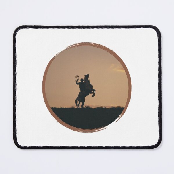 Item preview, Cowboy and rearing horse designed and sold by Daleen Cowgar.