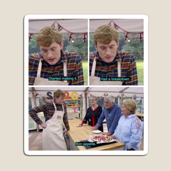 Artikel-Vorschau von GBBO-Aufschlüsselung, designt und verkauft von WaxaFactories.