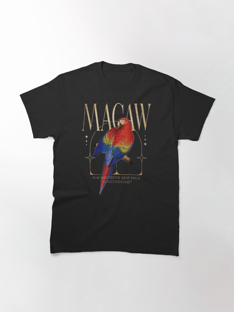 T-shirt classique 'MACAW - Streetwear Modern Graphic Design' : autre vue
