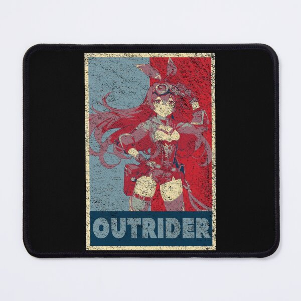 Item preview, Amber Genshin Impact Outrider - Distressed Vintage Hope Style Colours designed and sold by GingerCatGifts.
