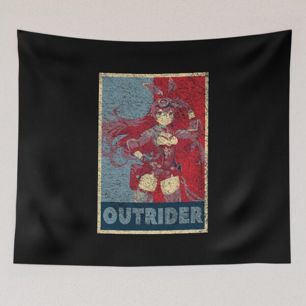 Item preview, Amber Genshin Impact Outrider - Distressed Vintage Hope Style Colours designed and sold by GingerCatGifts.