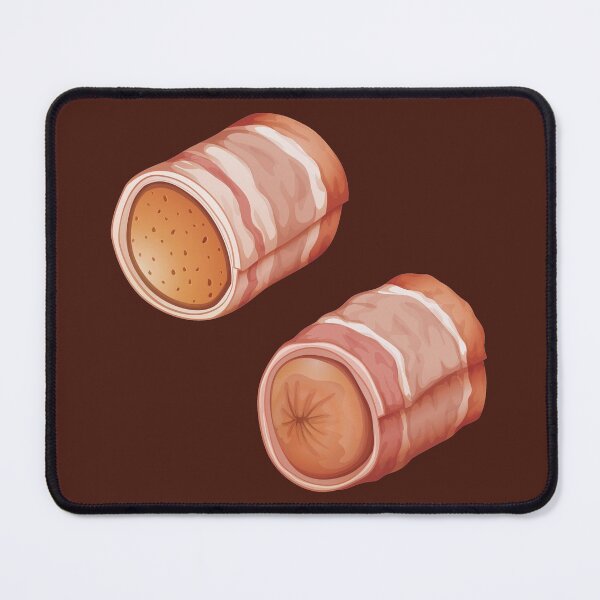 Item preview, Mini Pigs In A Blanket - Pork Sausage Wrapped In Bacon designed and sold by Alicia Chee.