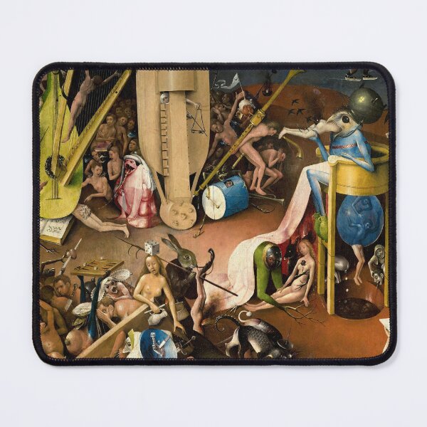 Item preview, The Garden of Earthly Delights - Bird King in Hell Detail designed and sold by Vintage Wall Art.