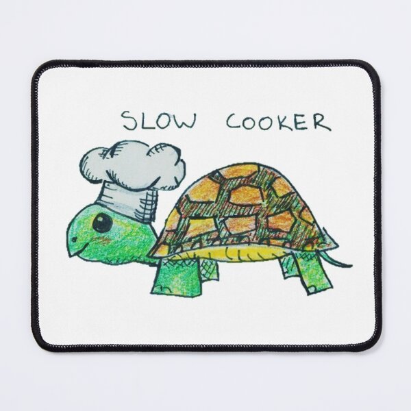 Item preview, Slow Cooker - Turtle Pun designed and sold by maryhop.