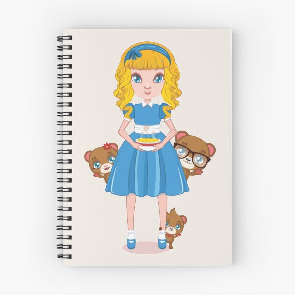 Item preview, Goldilocks and the three bears designed and sold by kawaiistudio.