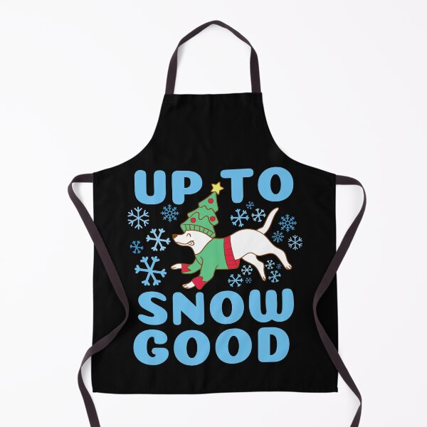 Item preview, Up to Snow Good, Dog Running Through Snowflakes designed and sold by ACC .