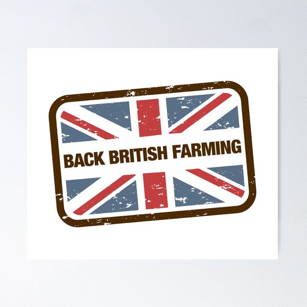 Item preview, Back British Farming designed and sold by LaftaDesign.