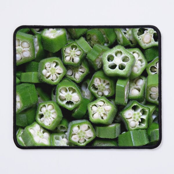Item preview, Sliced Okra designed and sold by Linda Walsh.