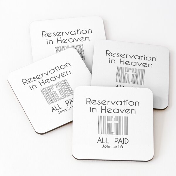 Item preview, Christian Design - Reservation in Heaven, Price Paid designed and sold by simplydesignart.