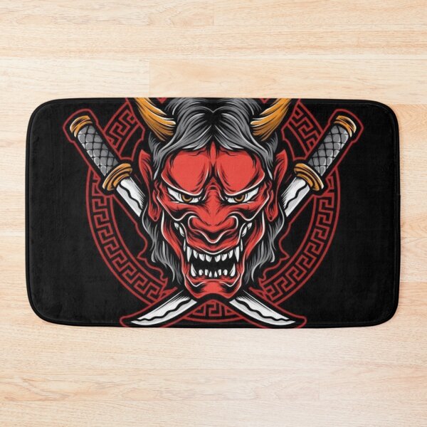 Item preview, Oni Mask Japanese Culture Art M ByTe designed and sold by Bubu World.