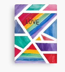 Love is Love is Love Canvas Print