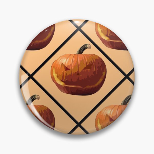 Item preview, Jack O'Lantern Black Diagonal on Light Orange 5748 designed and sold by Art in My Loft.