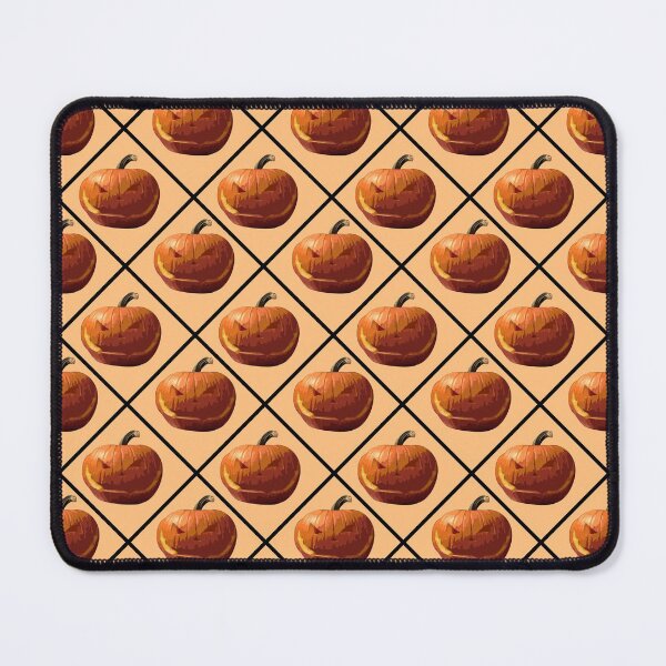 Item preview, Jack O'Lantern Black Diagonal on Light Orange 5748 designed and sold by Art in My Loft.