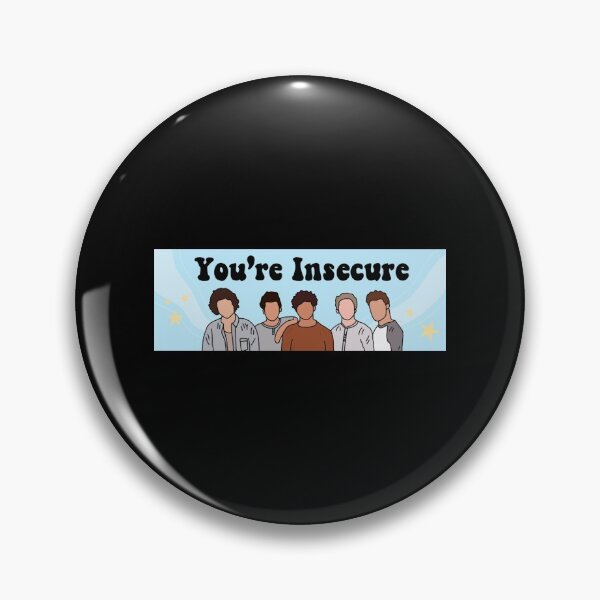 Item preview, You're Insecure One Direction Bumper Sticker Sticker designed and sold by lnasros.