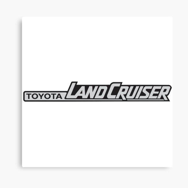 Toyota Landcruiser Logo Canvas Print