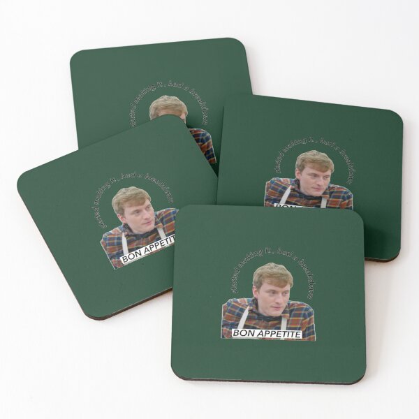 Item preview, James Acaster “started making it , had a breakdown , bon appetite “ piece   designed and sold by WaxaFactories.