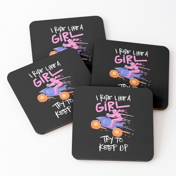 Item preview, I Ride Like a Girl - Try to Keep Up designed and sold by ComfyRebel.