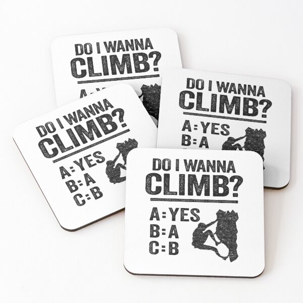 Item preview, Do I Wanna Climb Funny Climbing designed and sold by Stronzi.