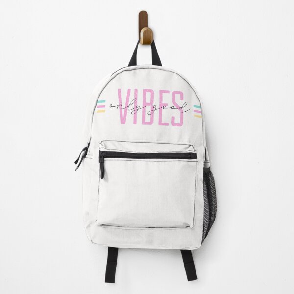 Item preview, Only Good Vibes Slogan in Pastel Colors designed and sold by WearWolfDesigns.