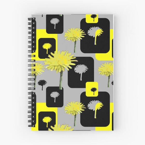 Item preview, Mod Dandelions on Grey Repeat 5748 designed and sold by Art in My Loft.