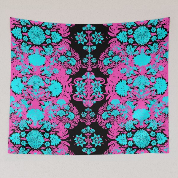 Item preview, Bright blue colored flowers designed and sold by Joyfulclothing.