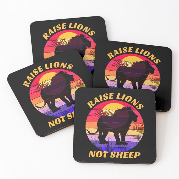 Item preview, Raise Lions Not Sheep, African Sunset designed and sold by SUNarea.