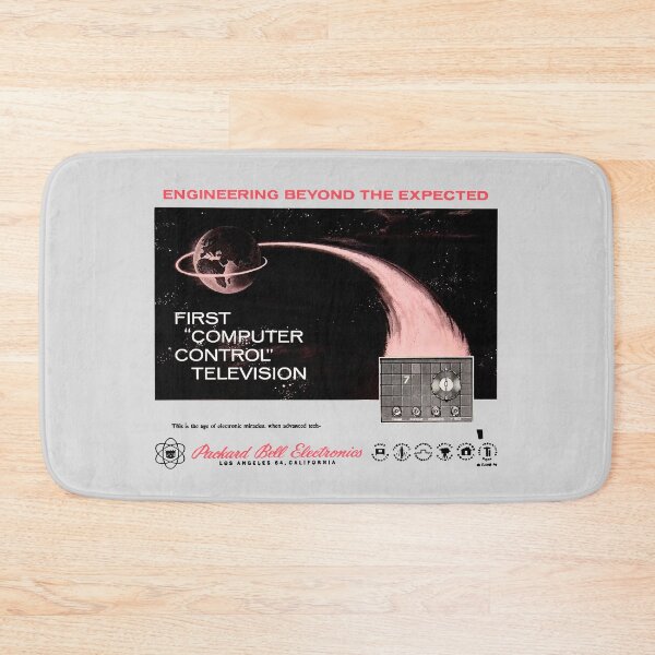 Item preview, COMPUTER CONTROL TELEVISION - SPACE AGE ADVERT designed and sold by ThrowbackAds.