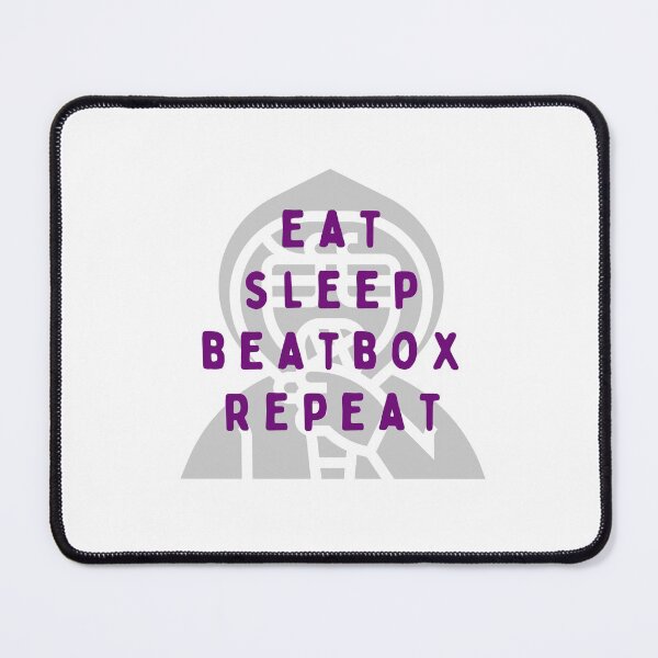 Item preview, Eat Sleep Beatbox Repeat designed and sold by sugarrosekitch.