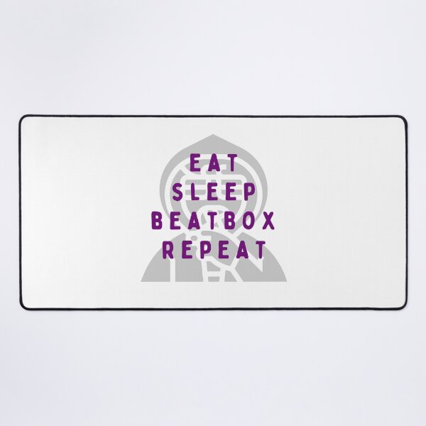Item preview, Eat Sleep Beatbox Repeat designed and sold by sugarrosekitch.