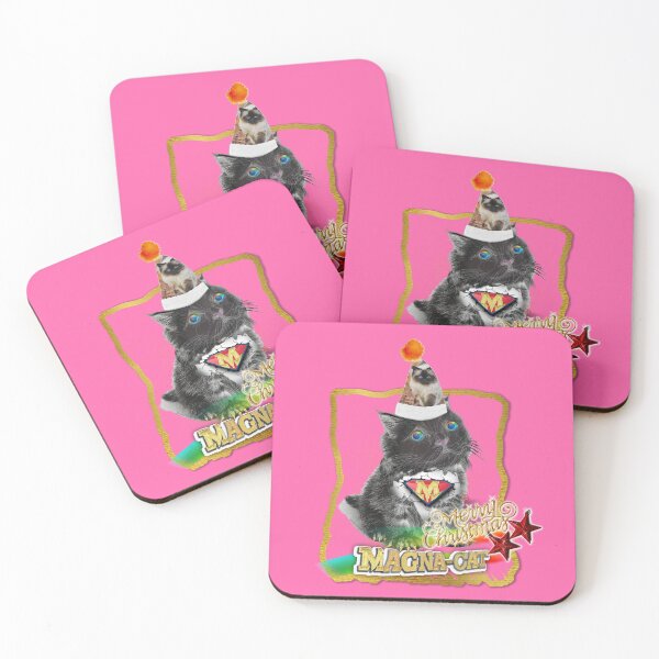 Item preview, Merry Christmas - Puffy Magna Miracle Cat - Hero Black Cat (By AliceCCI)  designed and sold by VanyssaGraphics.