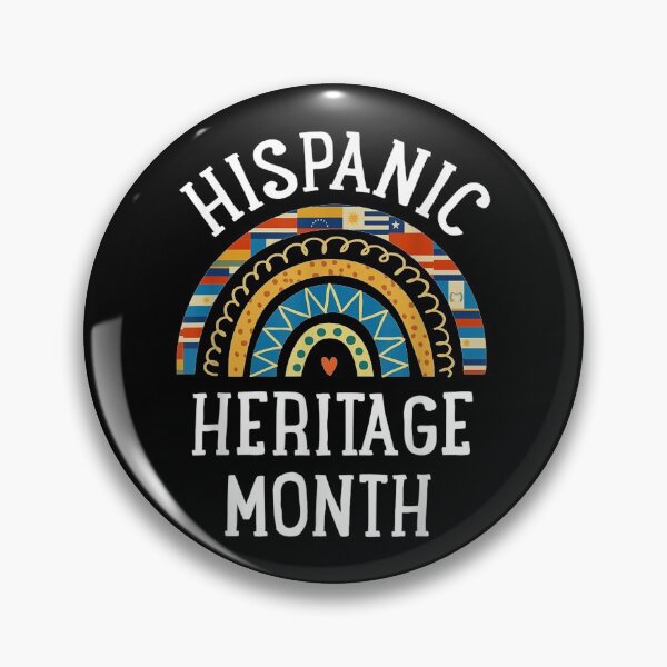 Item preview, Hispanic Heritage Month Rainbow Latin Country Flags designed and sold by sharpbell.