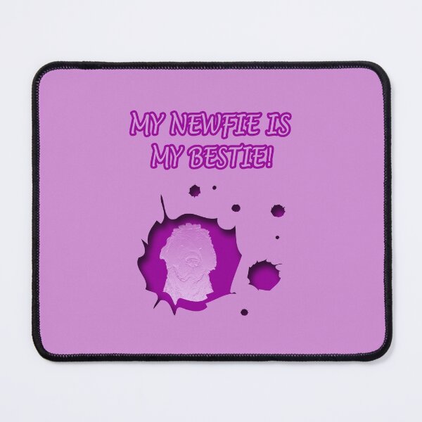 Item preview, Newfoundland dog best friend purple designed and sold by Moonyflower.