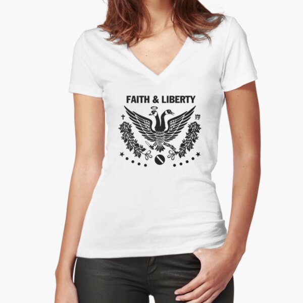 Fitted V-Neck T-Shirt
