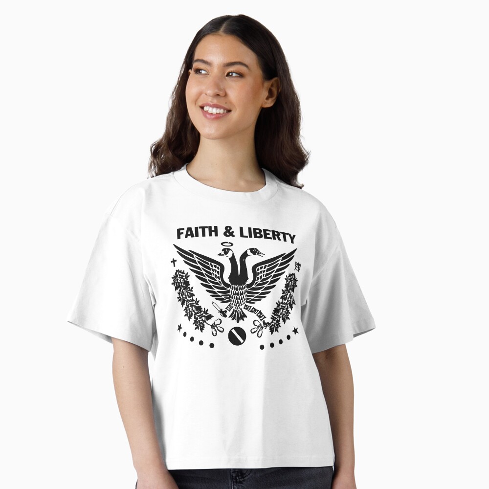 Item preview, Boxy T-Shirt designed and sold by faithandliberty.