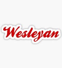 Wesleyan Sticker