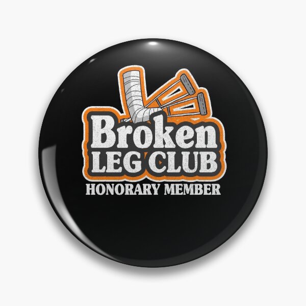 Item preview, Broken Leg Club Honorary Member Surgery Get Well designed and sold by Stronzi.