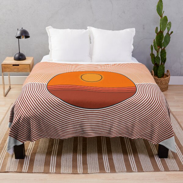 Item preview, Orange Sunset Behind The Mountains designed and sold by TH3--DESIGNER.