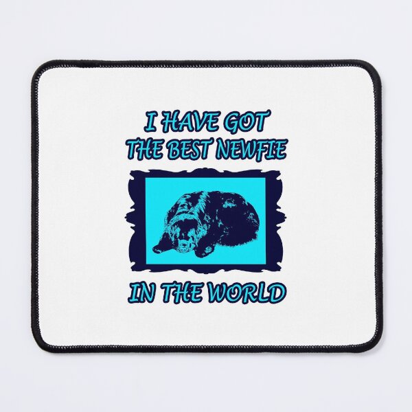 Item preview, Best Newfoundland dog in the world blue designed and sold by Moonyflower.