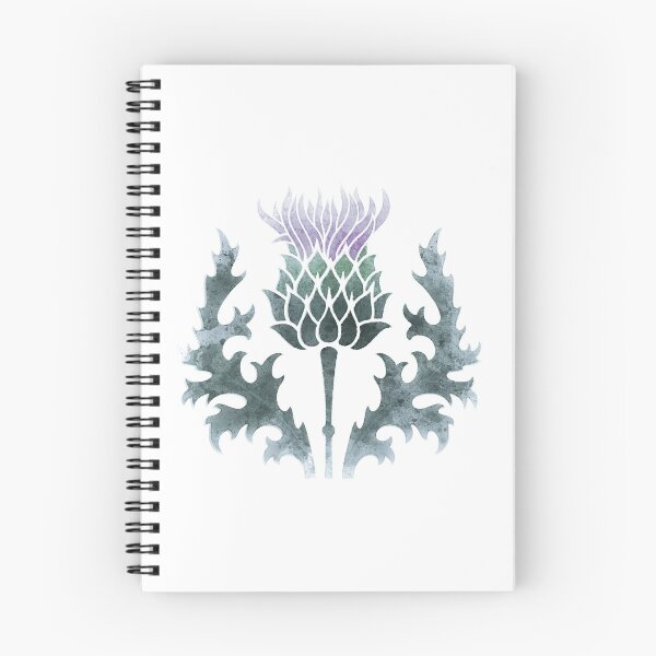 Item preview, Watercolor Scottish Thistle Flower of Scotland  designed and sold by podartist.