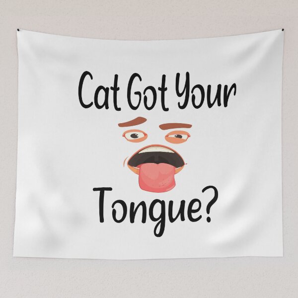 Item preview,    Funny Halloween CAT GOT YOUR TONGUE,fanny cat   , fanny halloween baby boo halloween ,Ghost Of Disapproval, cutes fanny family gift idea for mom ,dad et siblings slim fit t-shirt   designed and sold by darishoping.