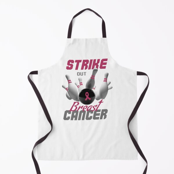 Item preview, Strike out breast cancer pink ribbon bowling breast cancer awareness designed and sold by portrait4you.