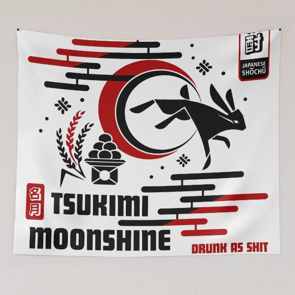 Item preview, Tsukimi Moonshine designed and sold by NicoNicoNEET.